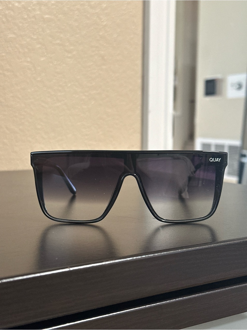 Quay Australia Black Gradient Sunglasses NIGHTFALL